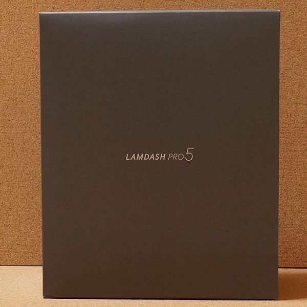 Panasonicパナソニック ラムダッシュPRO 5枚刃 ES-L570D-K (黒) 全自動清浄充電器