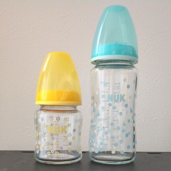 NUK 哺乳瓶 2個セット 120ml 240ml