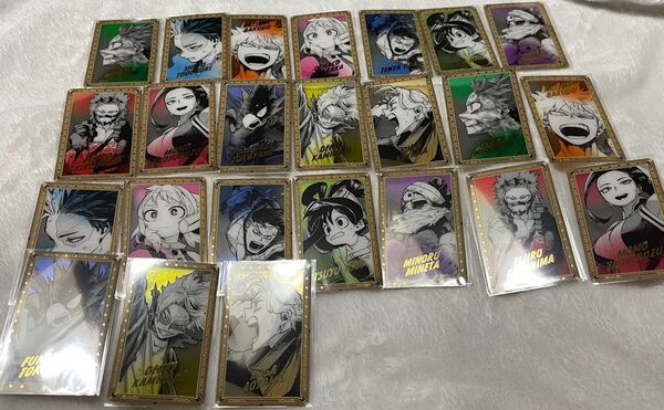 僕のヒーローアカデミア 原画展 箔押しクリアカードコレクション ヒロアカ