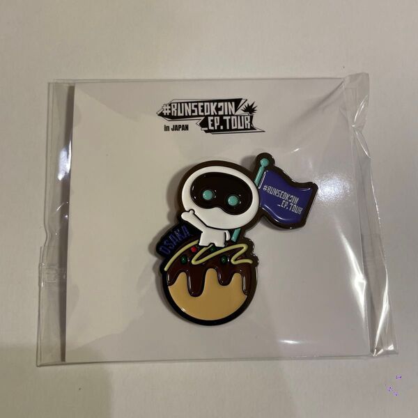 RUNSEOKJIN in JAPAN PINS ピンズ バッジ 大阪 OSAKA 新品 未開封