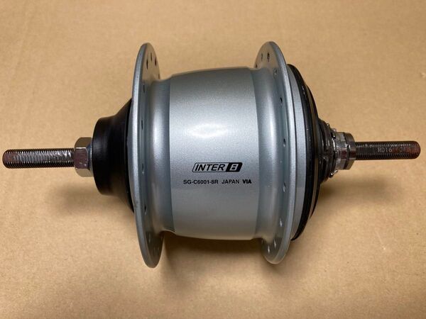 (中古) シマノ SHIMANO SG-C6001 内装8S 36H 軸長:203mm OLD:132mm ローラーブレーキ対応