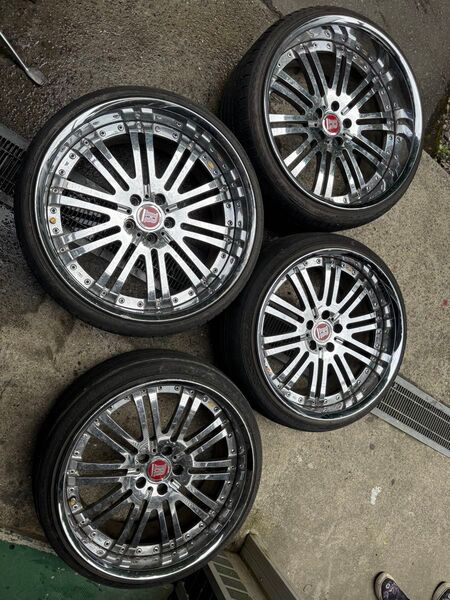WORK ワーク REZAX RZU-FR レザックス 20インチ 9.5J +18 21インチ 10.5J +13 5穴