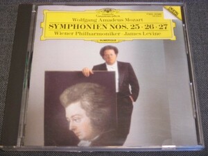 CD モーツァルト：交響曲第25.26.27番 レヴァイン／ウィーン・フィルハーモニー管弦楽団