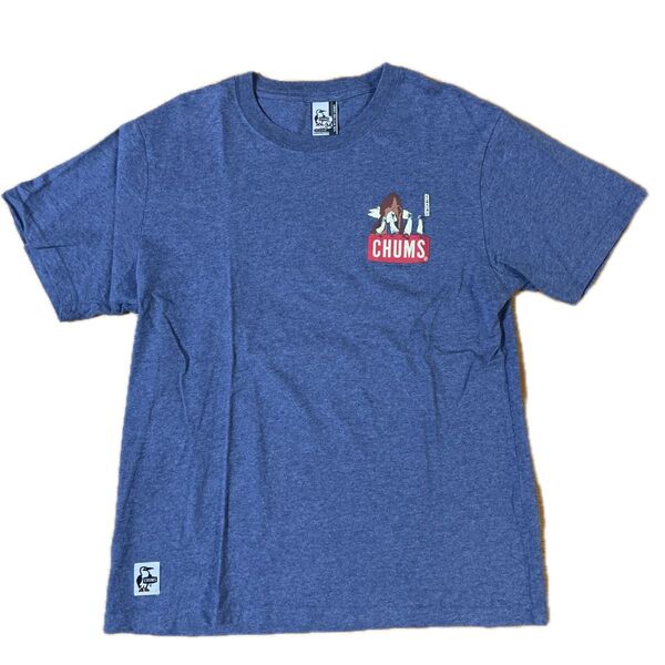 CHUMS Tシャツ Mサイズ ブルー