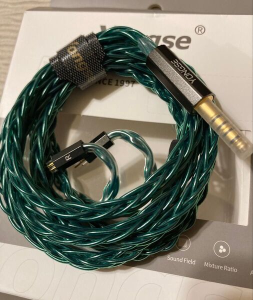 Yongse Glory mini (新品未使用) 4.4mm - 2pin 単結晶銀メッキ銅+グラフェン リケーブル