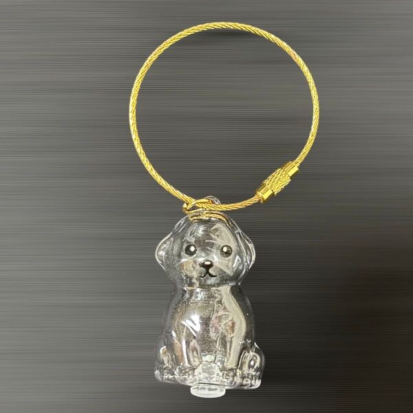 ペットの毛 犬の毛 収納 キーホルダー けだまだま プードル ビション