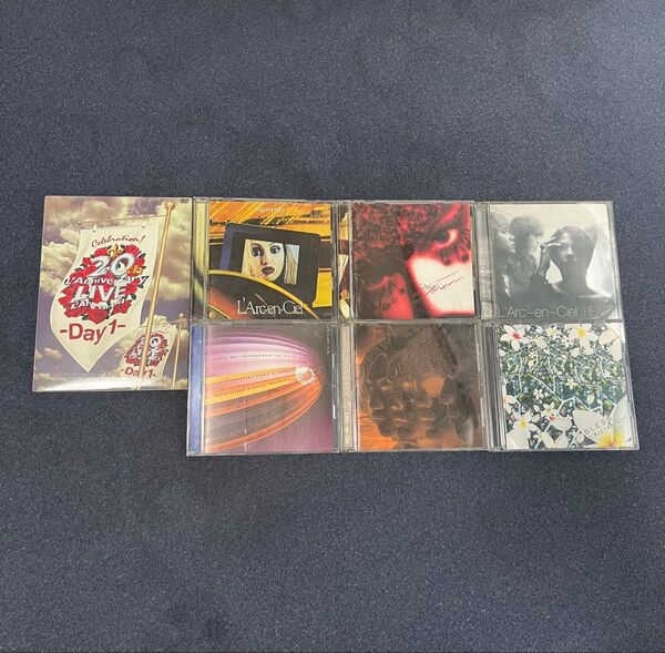 L'Arc-en-Ciel アルバム5点 ライブdvd シングルbless