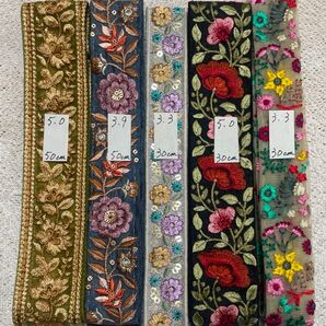 インド刺繍リボン おまとめ お得セット ②