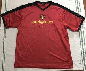 футбол Belgium представитель форма L размер *NIKE Nike *a The -rufelaini LUKA k темно синий paniteblaine игра рубашка