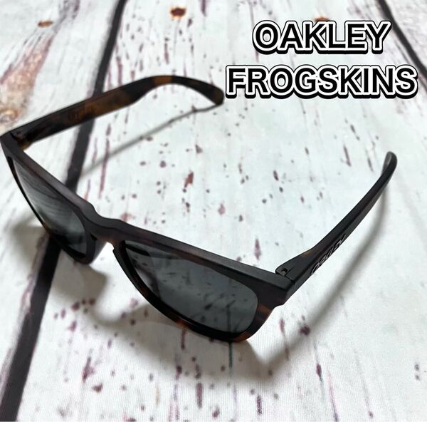 OAKLEY FROGSKINS フロッグスキン 偏光レンズ oo9245-10 偏光サングラス スポーツサングラス