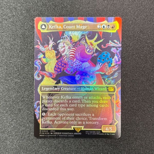 MTG 人造魔導士、ケフカ foil 英語 天野絵