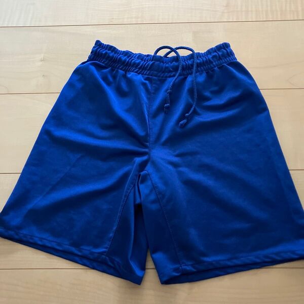 ショート パンツ 150 スポーツウェア サッカーパンツ 練習着 ブルー