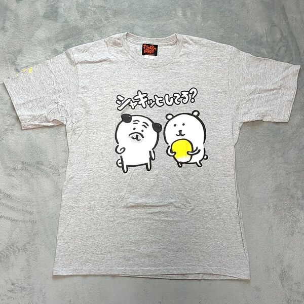 打首獄門同好会 くまパグ バンドTシャツ L ロック HR/HM