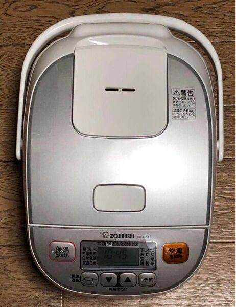 象印 マイコン炊飯ジャー NL-DA10 ホワイト 中古品 炊飯器 20年製 ZOJIRUSHI