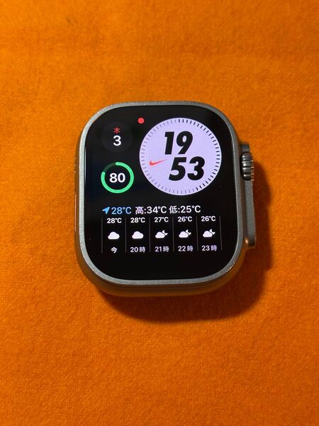 Apple Watch Ultra 第一世代+Yellow Ocean Band