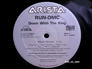 ★☆Run DMC「Down With The King」☆★