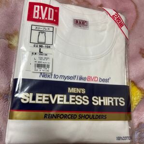 B.V.D. メンズ スリーブレスシャツ Lサイズ 2枚組 新品未開封