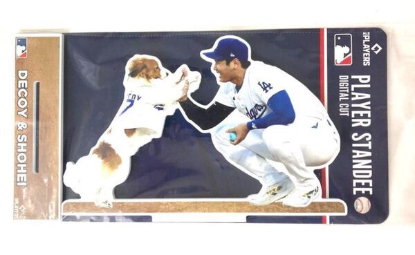 大谷翔平 & デコピン プレイヤースタンド ロサンゼルス ドジャース 始球式 MLB公式 Dog Decoy 【海外限定】