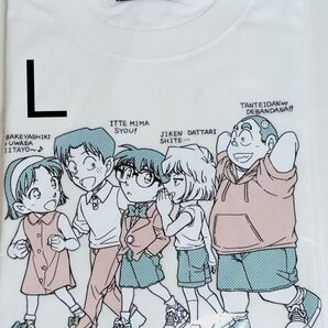 24時間テレビTシャツ 名探偵コナン 白 Lサイズ
