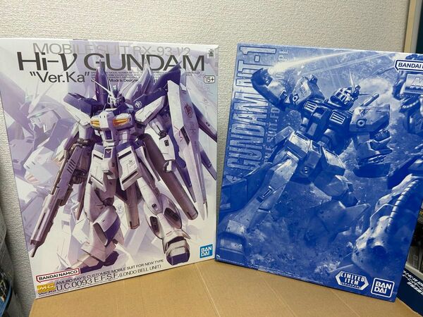 新品★MG1/100Hi-νガンダムVer.Ka+ガンダムベース限定MG1/100ガンダムNT-1Ver.2.0(クリアカラー)