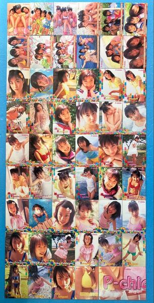 P-chicks ピーチックス トレーディングカード 54枚 小林美香 豊岡真澄 瀧上夕佳 ホリプロ タレント まとめ売り