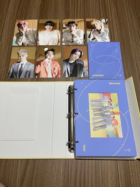 BTS メモリーズ 2021 デジタルコード無 トレカ無 付属品のみ フォトブック フォトカード 公式 グッズ ポストカード