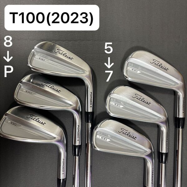 Titleist T100 アイアン 2023 ダイナミックゴールドS200 5-P