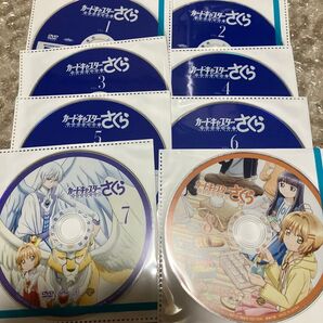カードキャプターさくらクリアカード編 DVDレンタル専用ディスクのみ全8巻全22話