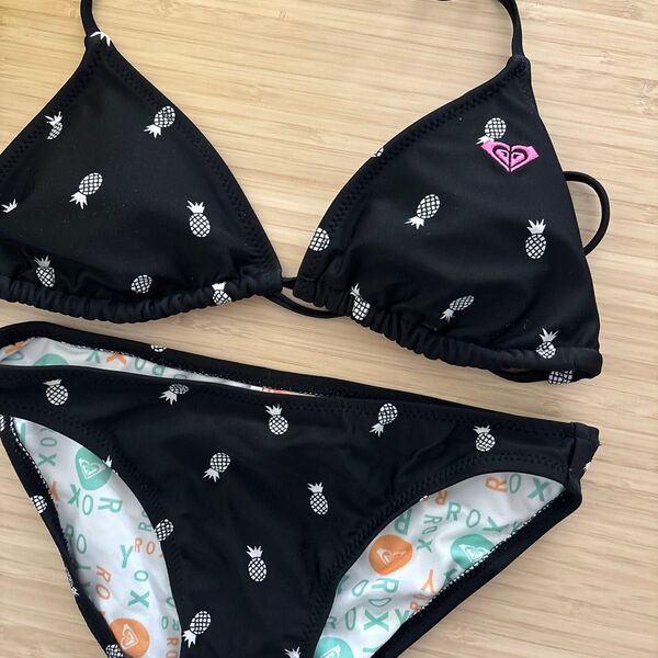 ROXY ビキニ 水着 Sサイズ クリーニング済み