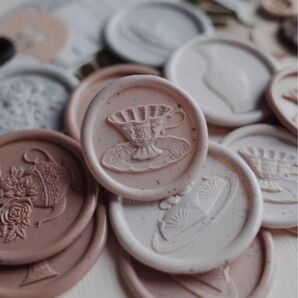 3D シーリングスタンプヘッド ティーカップ