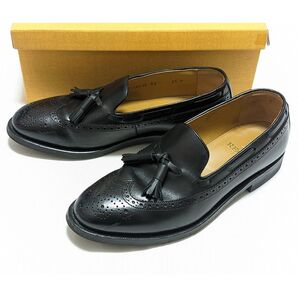 REGAL JE03AH ウィングチップタッセルローファー 25 着用感 幅広EEE リーガル