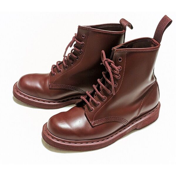 Dr.Martens 1460 MONO チェリーレッドルージュ8ホールブーツ UK7 14354600 ドクターマーチン