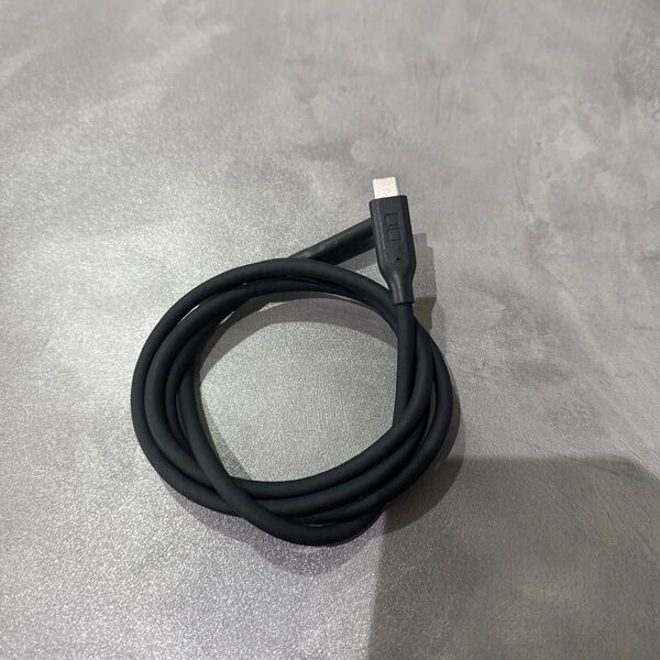 CIO シリコンケーブル Type-C ケーブル 240W 急速充電 絡まない PD USB-C 1m 20Gbps