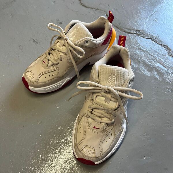 23.5㎝ NIKE ナイキ スニーカー ベージュ 厚底