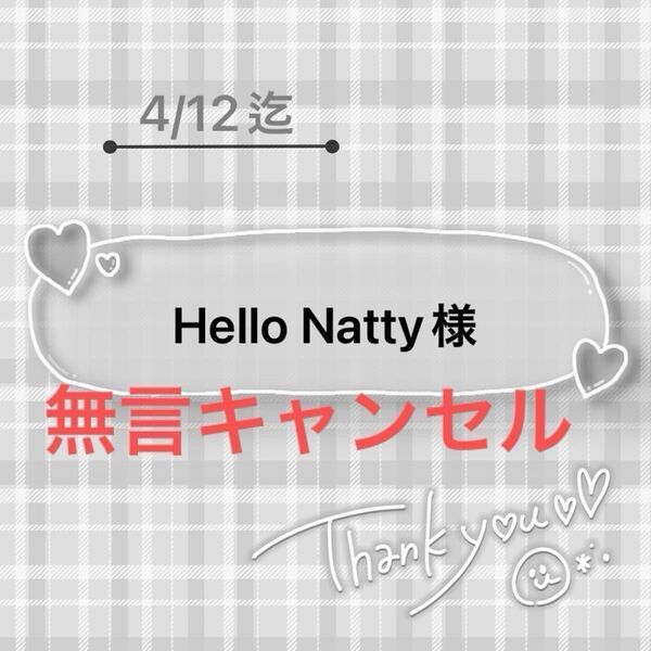 13.Hello Natty様