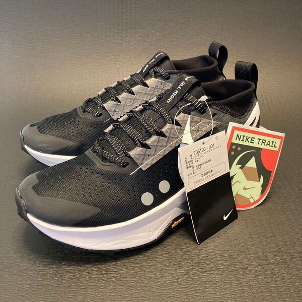NIKE ナイキ Zegama ゼガマ 2 ZoomX トレイル ランニング シューズ FD5190-001 美品 24.5cm