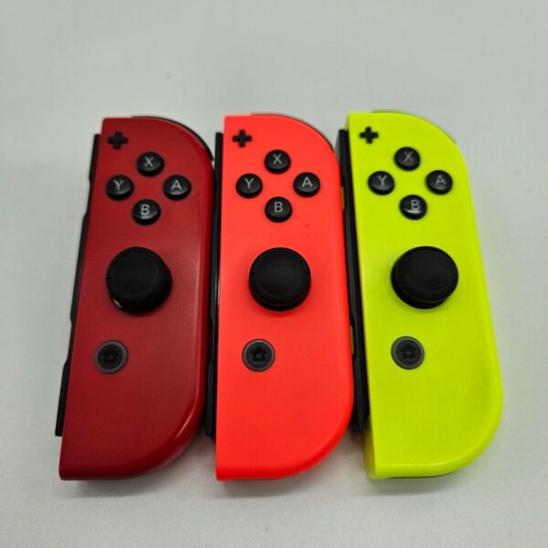 Switch スイッチ 右 ネオン イエロー レッド ジャンク品 Joy-Con