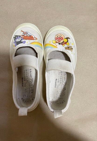 アンパンマン 上履き バレエシューズ 17cm 保育園 幼稚園