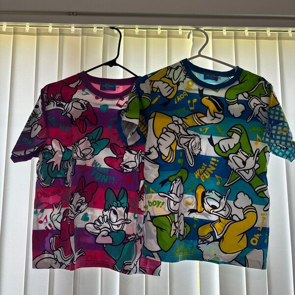 ディズニー Tシャツ 2枚セット デイジー ドナルドダック 値下げ中
