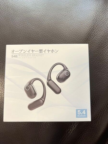 オープンイヤー型イヤホン S48 ワイヤレスイヤホン Bluetooth 5.4