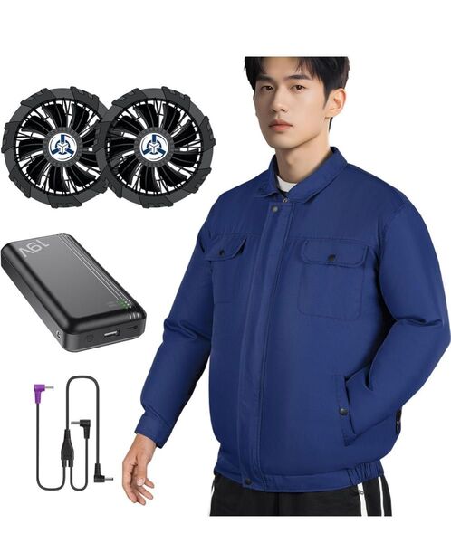 空調服 ベスト ファン バッテリー セット