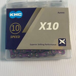 KMC X10 チェーン オーロラ