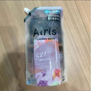 AIRIS ソフラン エアリス バルコニー (ネクタリン&フリージアの香り) 液体 柔軟剤 詰め替え 850ml×1袋