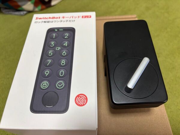 Switch Bot スマートロック 指紋認証パッドのセット 中古品