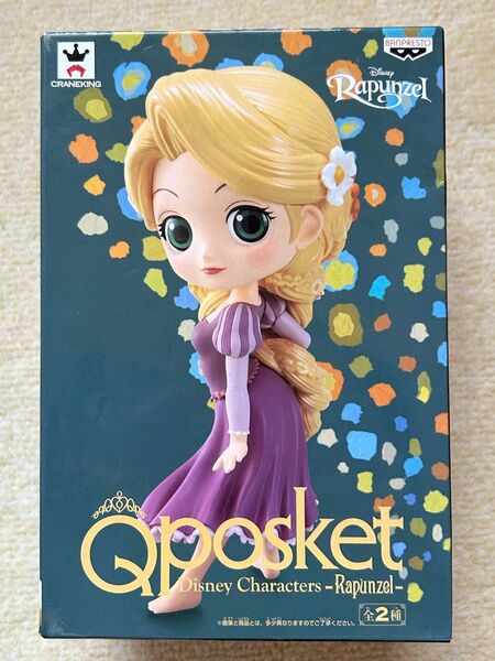 【箱無し・中身のみ】Qposket フィギュア ディズニープリンセス「ラプンツェル」ラプンツェル A