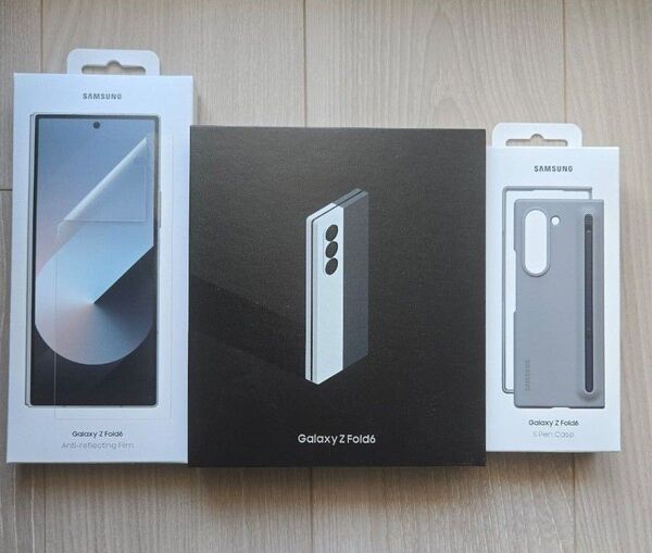 Galaxy Z Fold6 国内SIMフリー版 256GB 動作確認済み 純正Sペン カバーケース付き ブラック