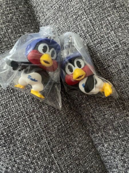 つば九郎 ガチャガチャ キーホルダー せーふ きゅうけい ヤクルトスワローズ