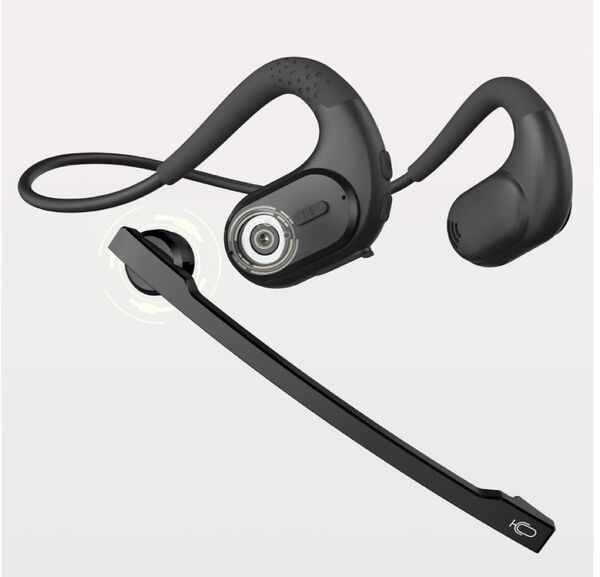 Bluetooth5.3ヘッドセットマイク脱着式 2台同時接続 IPX5防水
