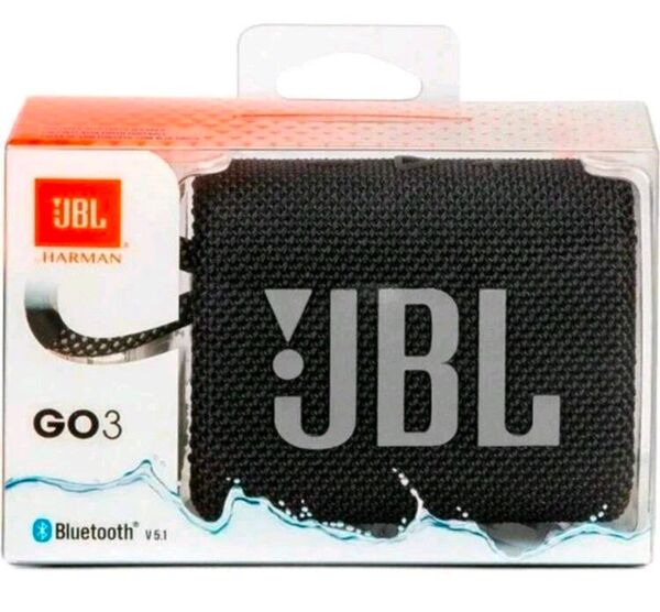 【未開封】 JBL GO3 防水 ポータブルスピーカー / ブラック