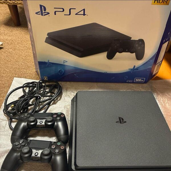 PlayStation4本体 コントローラー2個付き